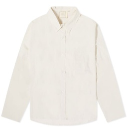 Deiji Studios Curved Long Sleeve Shirt Off White