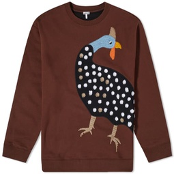 Loewe Bird Sweater Cocoa
