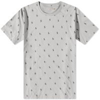 Polo Ralph Lauren All Over Pony Sleepwear T-Shirt Grey Fog