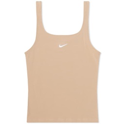 Nike Essentials Camo Tank Hemp & White