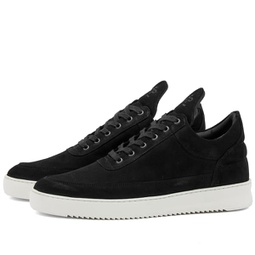 Filling Pieces Low Top Ripple Nappa Sneaker Black & White