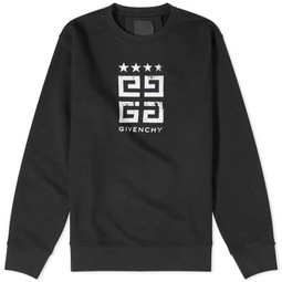 Givenchy 4G Stamp Logo Sweatshirt Black