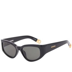 Jacquemus Ovalo Sunglasses Black