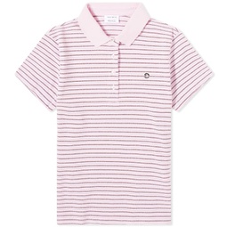 Saks Potts Venus Polo Shirt Berry Stripe