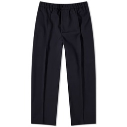 Jil Sander Elasticated Wool Trousers Navy