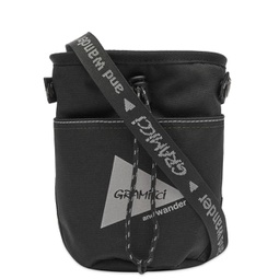 Gramicci x And Wander Patchwork Chalk Pouch Black