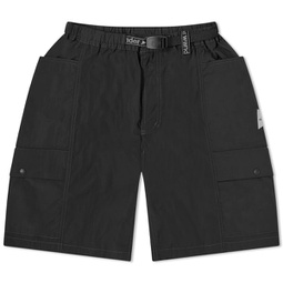 Gramicci x And Wander Patchwork Wind Shorts Black