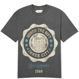 Honor the Gift Seal Logo T-Shirt Black