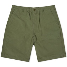 Engineered Garments Fatigue Shorts Olive Cotton Ripstop