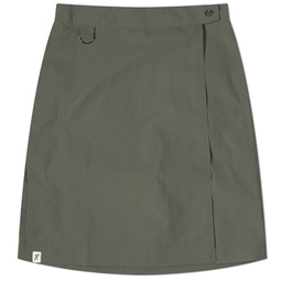 Peachy Den Mimi Midi Skirt Slate Green