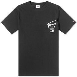 Tommy Jeans Classic Spray T-Shirt Black