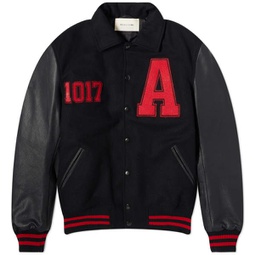 1017 ALYX 9SM Logo Varsity Jacket Black