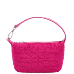 GANNI Butterfly Small Pouch Shocking Pink