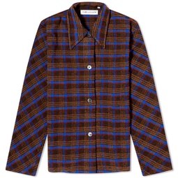 Our Legacy Sanctuary Checked Shirt Brown Pankow Check