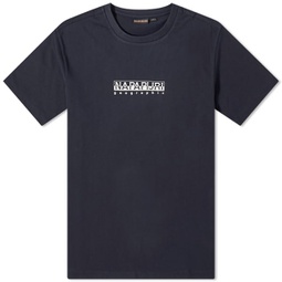 Napapijri Box Logo T-Shirt Black