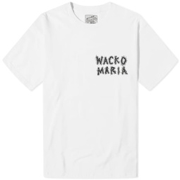 Wacko Maria x Neckface Type 5 T-Shirt White