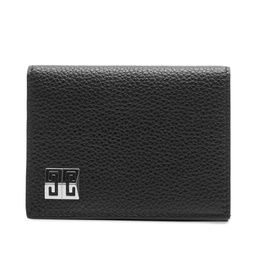 Givenchy 4G Grain Leather Billfold Wallet Black