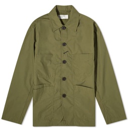 Universal Works Recycled Bakers Jacket Olive