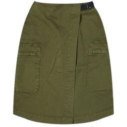 Gramicci Wrap Mini Skirt Olive