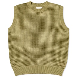 Heresy Braid Knitted Vest Green