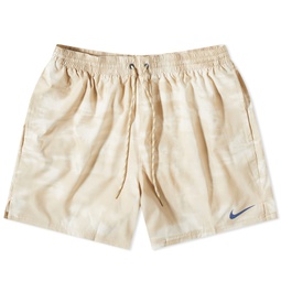 Nike Swim Floral Fade 5 Volley Shorts Team Gold