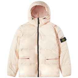 Stone Island Crinkle Reps Down Jacket Light Pink