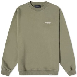 Represent Represent Owners Club Sweat Olive