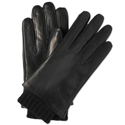 Hestra Megan Leather Gloves Black