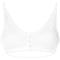 Y/Project Invisible Strap Bralette Optic White