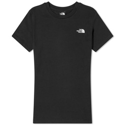 The North Face Simple Dome Short Sleeve T-Shirt TNF Black