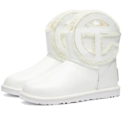 UGG x TELFAR Mini Crinkle Boot White