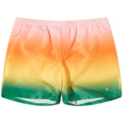 Casablanca Printed Swim Shorts Gradient