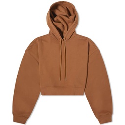 WARDROBE.NYC Oversize Hooded Top Brown