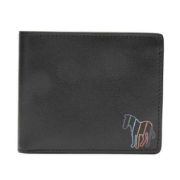 Paul Smith Zebra Bifold Leather Wallet Black