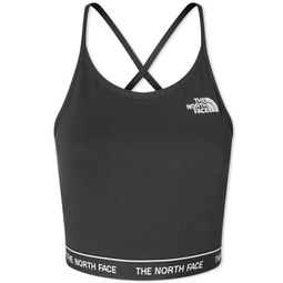 The North Face Logo Tank Top Black
