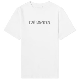 Paco Rabanne Logo T-Shirt Coconut Milk