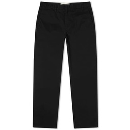 Norse Projects Aros Regular Italian Brushed Twill Trousers Black