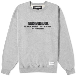 Neighborhood Classic Crew Sweater Grey