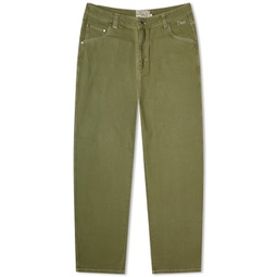 Dime Classic Relaxed Denim Pant Washed Green