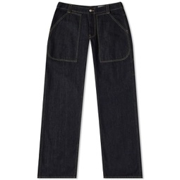 Alexander McQueen Denim Worker Jeans Indigo