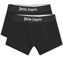 Palm Angels Logo Trunk - 2 Pack Black