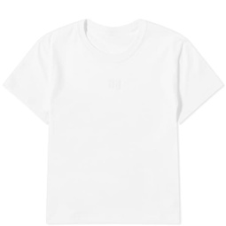 Alexander Wang Essential Shrunken T-Shirt White
