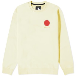 Edwin Japanese Sun Crew Sweater Tender Yellow
