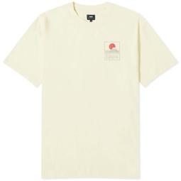 Edwin Sunset On Mt Fuji T-Shirt Tender Yellow