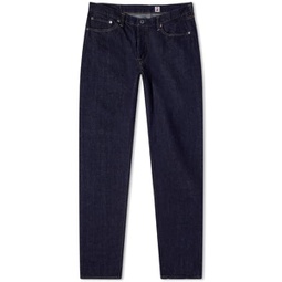 Edwin Regular Tapered Jeans Red Selvedge Jeans Blue Rinsed