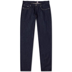 Edwin Regular Tapered Red Selvedge Jeans Blue Rinsed