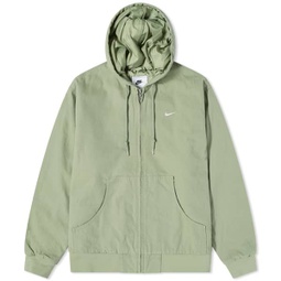 Nike Life Padded Jacket Oil Green & Gold Suede