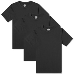 Dickies Regular Fit T-Shirt - 3 Pack Black