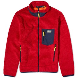 Polo Ralph Lauren Hi-Pile Fleece Jacket Rl2000 Red