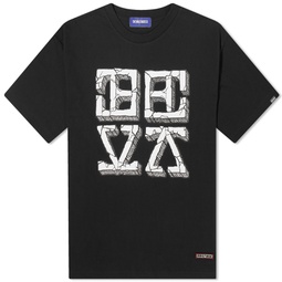 Deva States Cracked T-Shirt Black